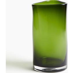 H&M I Glas Grøn Vase
