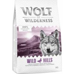 Wolf of Wilderness Wild Hilis Dry Dog Food 1kg