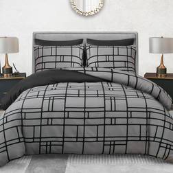 Premium Brushed Duvet Cover Grey (200x200cm)
