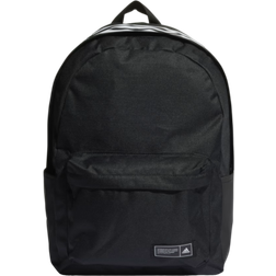 adidas Classic 3 Stripes Backpack - Black/White