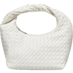 Gina Tricot Braided Handbag - Off White