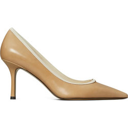 Tory Burch Double Buckle Pumps - Cantucci/Light Cream