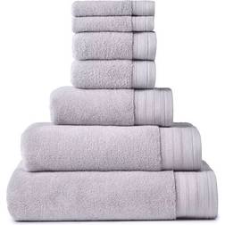 The Edited Life Lilac Organic Cotton Lilac Guest Towel Purple (90x50cm)