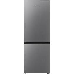Fridgemaster MC50165E 50cm White 70/30 Fridge Freezer Silver, White