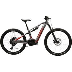 Ghost E-ASX 130 Universal AL 29/27.5" 2022 Gray 2/Riot Red Matt/Glossy Unisex