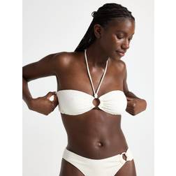 Lindex Crinkled Bandeau Bikini Top