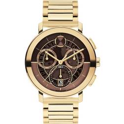 Movado Movado Men's Bold Evolution 2.0 Gold-Tone IP Chronograph Watch