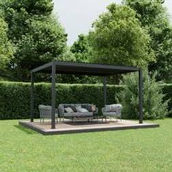 Agadon Aluminium Pergola Shading System Dark Grey One Size