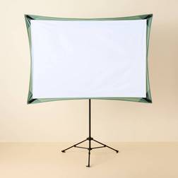 Hearth & Hand with Magnolia 84 Inch Tripod Manual Projector Screen 1.39:1 Green