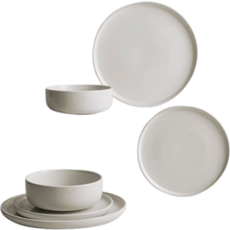 Dunelm Stacking 12 Set Dinner Set 12pcs