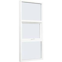 Sparvinduer GE0004 PVC Tophængte vinduer Vindue med 2-lags glas 40x135cm
