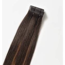 Myextensions Tape extensions 19.7 inch Dark Chocolate Brown Balayage 1A+4