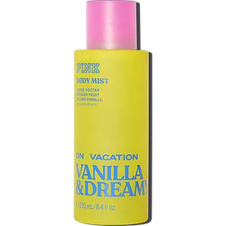 Victoria's Secret Pink On Vacation Body Mist Vanilla & Dreamy 8.5 fl oz