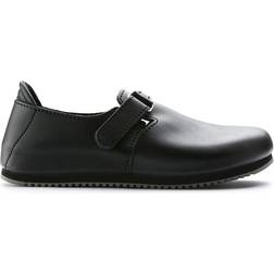 Birkenstock Linz Super Grip Natural Leather - Black