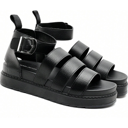 Shein Womens Comfortable Sandals Buckle Casual Beach Shoes Platform Fashion Flat OpenToed Roman Shoes