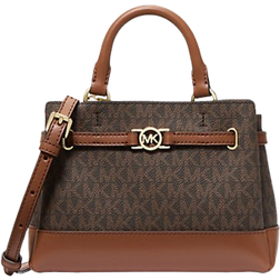 Michael Kors Reed Extra Small Signature Logo Satchel - Brown