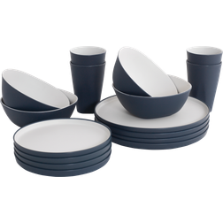 Outwell Gala Navy Night Dinner Set 20pcs