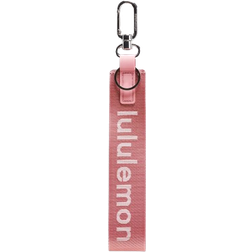 Lululemon Never Lost Keychain - Deco Pink/Light Ivory