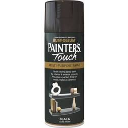 Rust-Oleum Painter's Touch Multi Purpose Wood Paint Black 0.4L