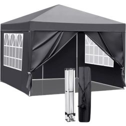 FCH Folding Gazebo - Gray 3x3 m