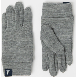 Polarn O. Pyret Kids Wool Glove Liner - Grey