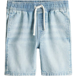 H&M Cotton Denim Shorts - Light Denim Blue (1276398001)
