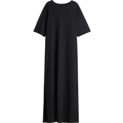 H&M Long T-shirt Dress - Black