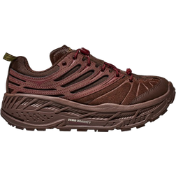 Hoka Elite Terrain System Stinson EVO OG - Cold Brew/Varsity Burgundy
