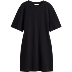 H&M Waisted T-shirt Dress - Black