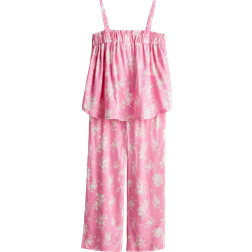 H&M Top & Trousers Set 2-piece - Pinl/Floral (1272995005)