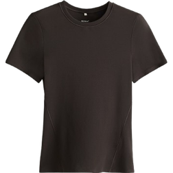 H&M Training Shirt with Drymove - Dark Brown