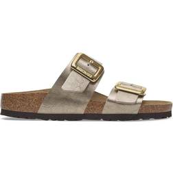 Birkenstock Sydney Luxe Buckle Birko-Flor - Graceful Taupe