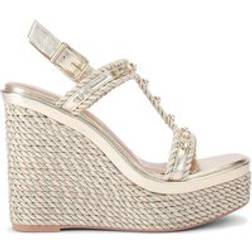 Carvela Women's Wedge Heel Sandals - Gold