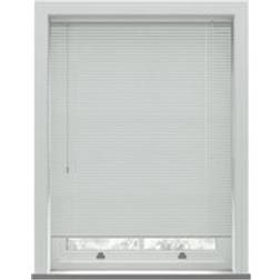 New Edge Blinds White PVC Venetian Blind 152cm Drop 25mm Slats 95cm