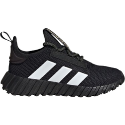 adidas Kid's Kaptir Flow Shoes - Core Black/Gold Metallic/Cloud White