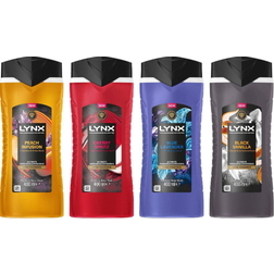 Lynx Premium Body Wash with 12hrs of Freshness 400ml Set of 3 3-pack