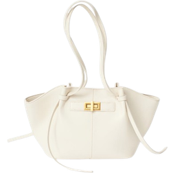 Gina Tricot Midi Long Strap Bag - Cream