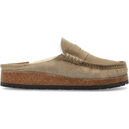 Birkenstock Naples Shearling Leve - Taupe