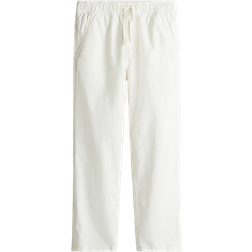 H&M Byxa I Linmix - Crèmevit