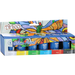 Artico Glass Paint 6x20ml