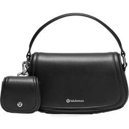 Lululemon Leather Alternative Mini Bag 1.2L - Black/Silver