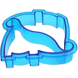 Shein 1pc Cartoon Dinosaur Shaped Simple PS Utstickare 11.5 cm
