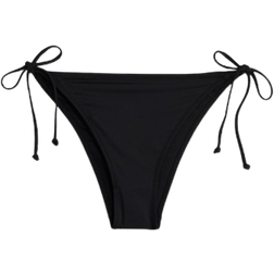 H&M Tie Tanga Bikini Bottoms - Black