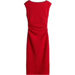 H&M Draped Bodycon Dress - Red