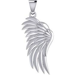 BM Jewels Angel Wing Necklace - Silver