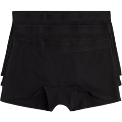 H&M Cotton Boxer Briefs 3-pack - Black