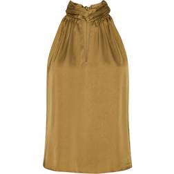 Karmamia Copenhagen Ava Top – Semi Rich Gold