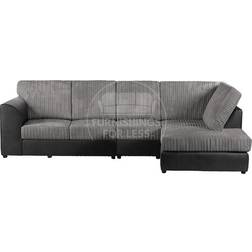 Furnishings For Less UK Luxor Jumbo Cord Large 5 Seater Corner Sofa 265cm 5 Seater