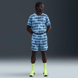Nike Challenger Men's Brief-Lined Running Shorts - Blue