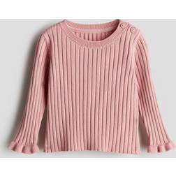 H&M Rib-knit Jumper - Pink